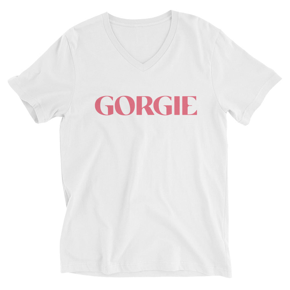 Unisex Short Sleeve V-Neck T-Shirt