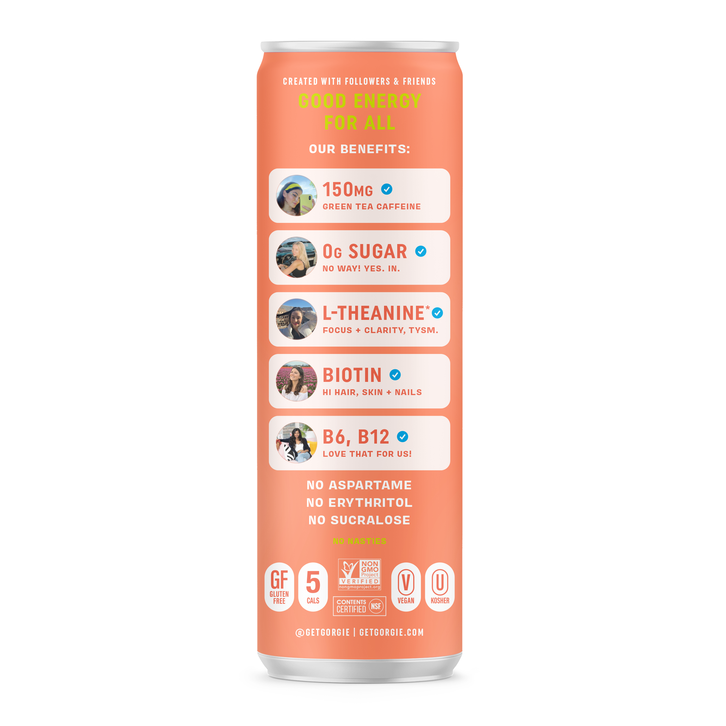 Energy Drink - Sparkling Peach Tea